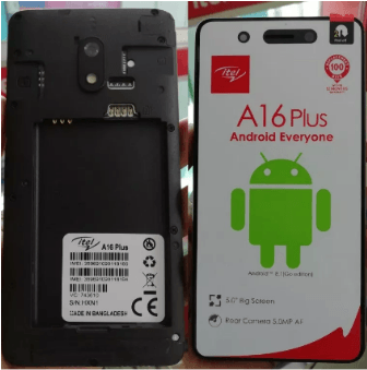 Itel A16 Plus Flash File Firmware Without Password